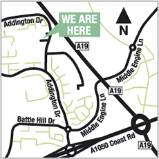 Hadrian Park Map